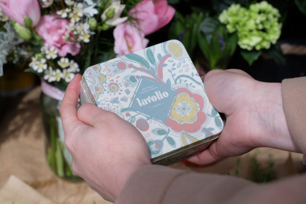 sweets in a tin