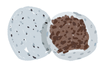 Soft Marzipan Pebbles 