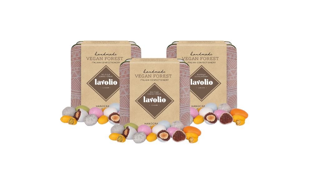BUNDLE OF THREE VEGAN FOREST CHOCOLATE TINS