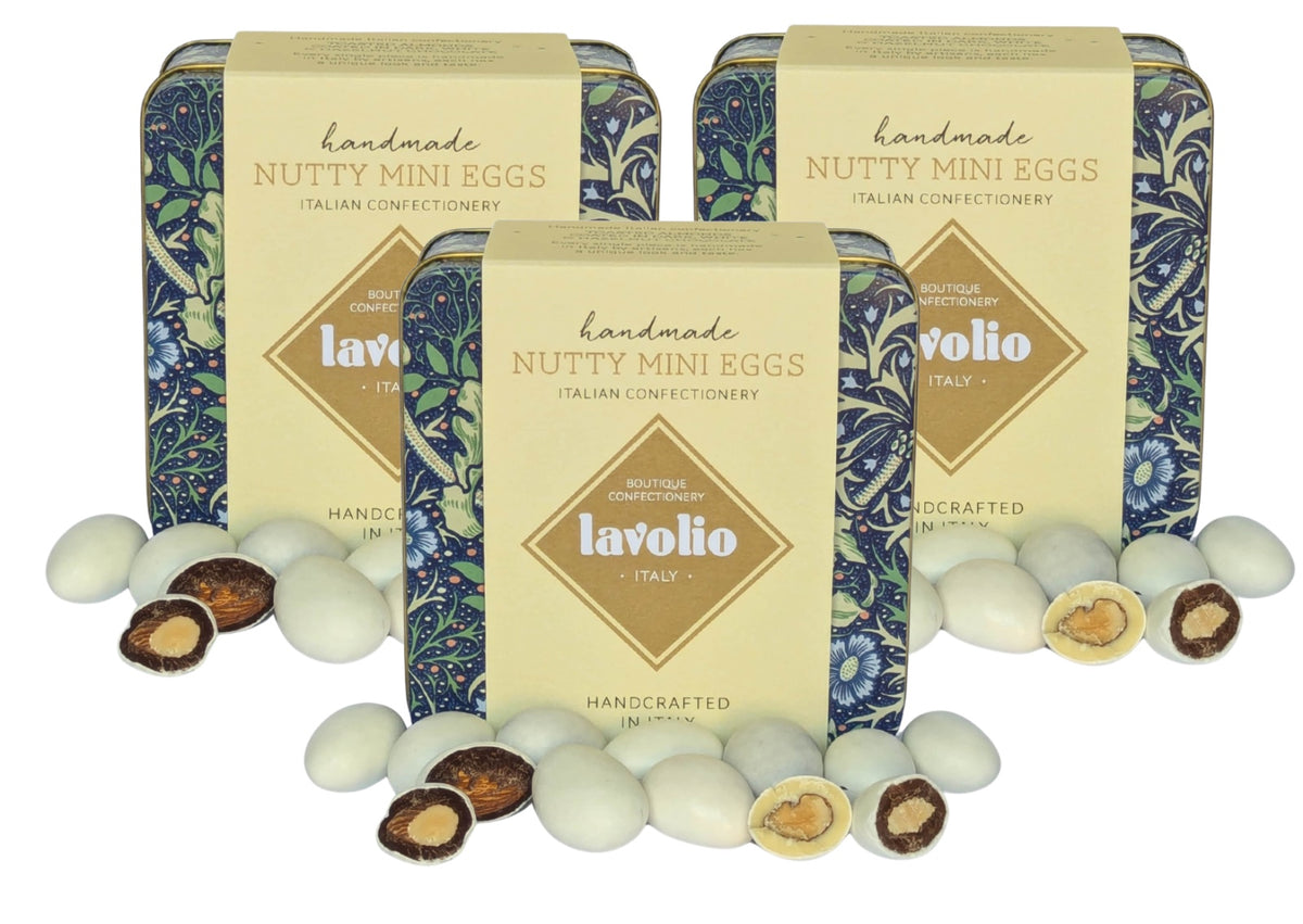 BUNDLE OF THREE NUTTY MINI EGGS TINS