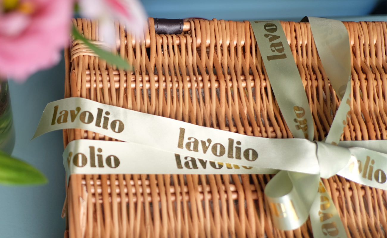 Lavolio boutique confectionery wicker hamper luxury