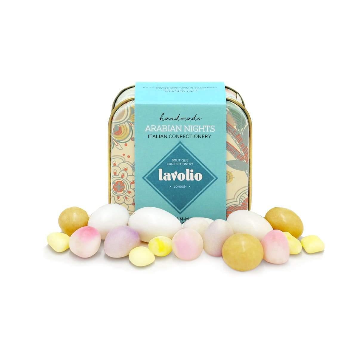 Lavolio boutique-confectionery London Arabian Nights mini tins